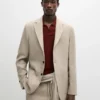 Anzug-Blazer aus Leinen