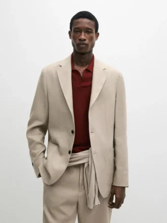 Anzug-Blazer aus Leinen Anzug-Blazer aus Leinen