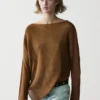 Asymmetrischer Strick-Cape-Pullover Asymmetrischer Strick-Cape-Pullover