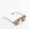 Aviator-Sonnenbrille aus Metall