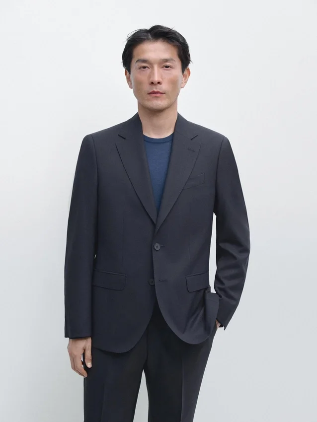 Blazer aus Cool Wool-Mischung Blazer aus Cool Wool-Mischung