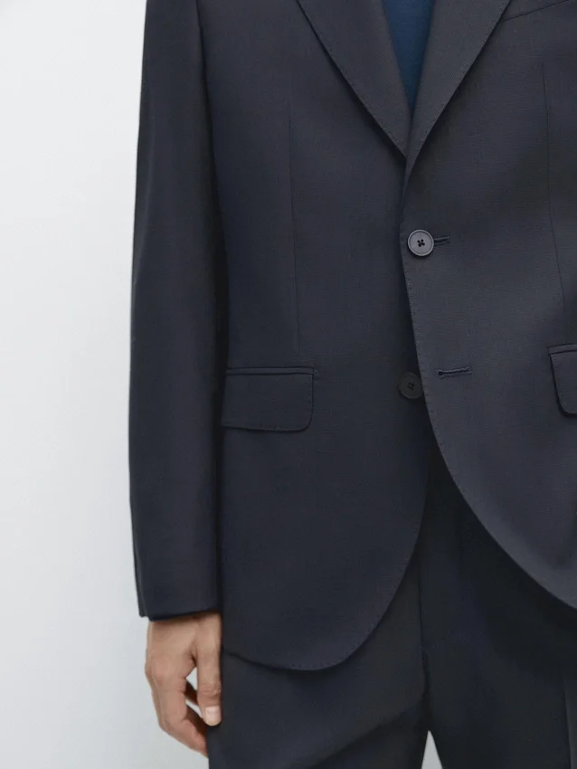 Blazer aus Cool Wool-Mischung Blazer aus Cool Wool-Mischung