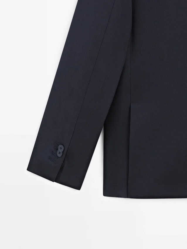 Blazer aus Cool Wool-Mischung Blazer aus Cool Wool-Mischung