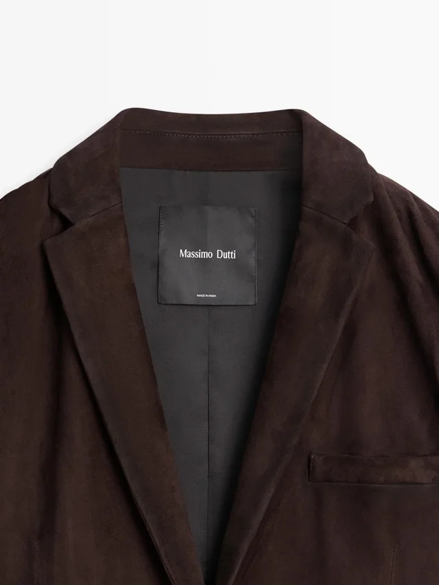 Blazer aus Wildleder Blazer aus Wildleder