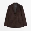 Blazer aus Wildleder Blazer aus Wildleder