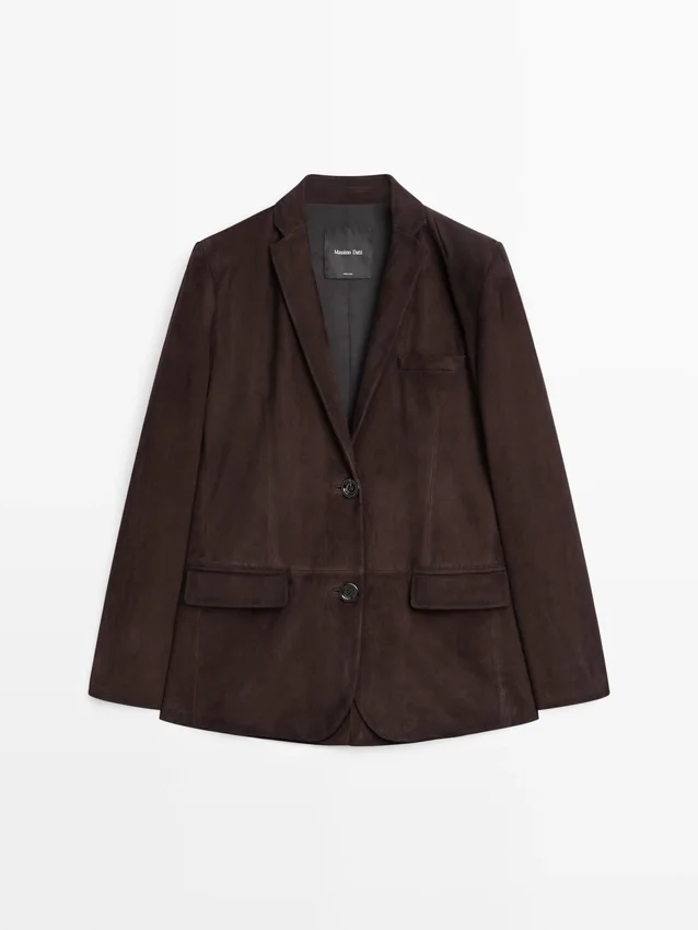 Blazer aus Wildleder Blazer aus Wildleder