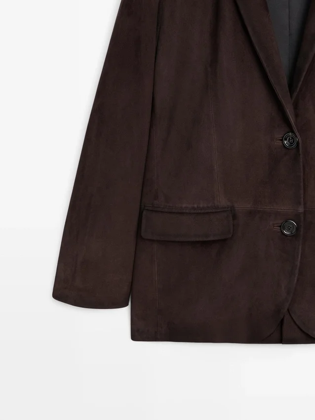 Blazer aus Wildleder Blazer aus Wildleder