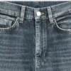Boot-Cut-Jeans mit hoher Taille