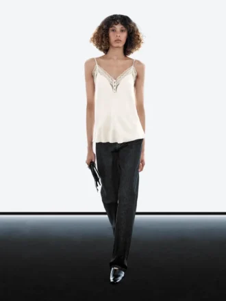 Camisole-Top mit Knöpfen