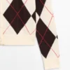 Cardigan aus Baumwolle mit Argyle-Muster
