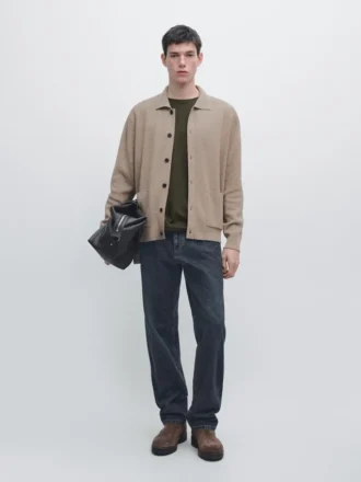 Cardigan aus Baumwollstrick