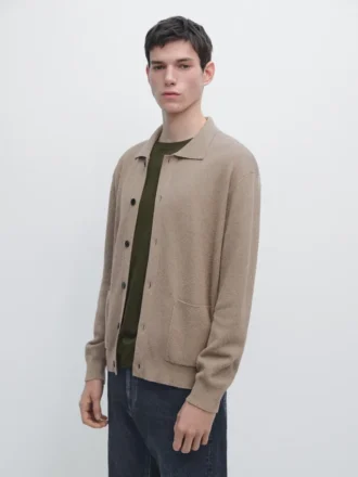 Cardigan aus Baumwollstrick