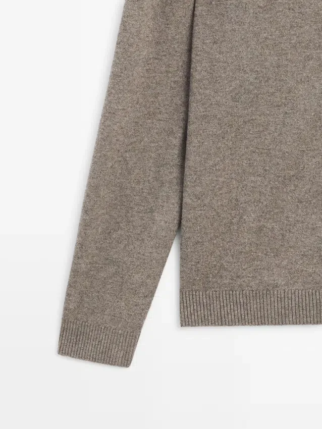 Cardigan aus Wollmischung mit Kapuze Cardigan aus Wollmischung mit Kapuze