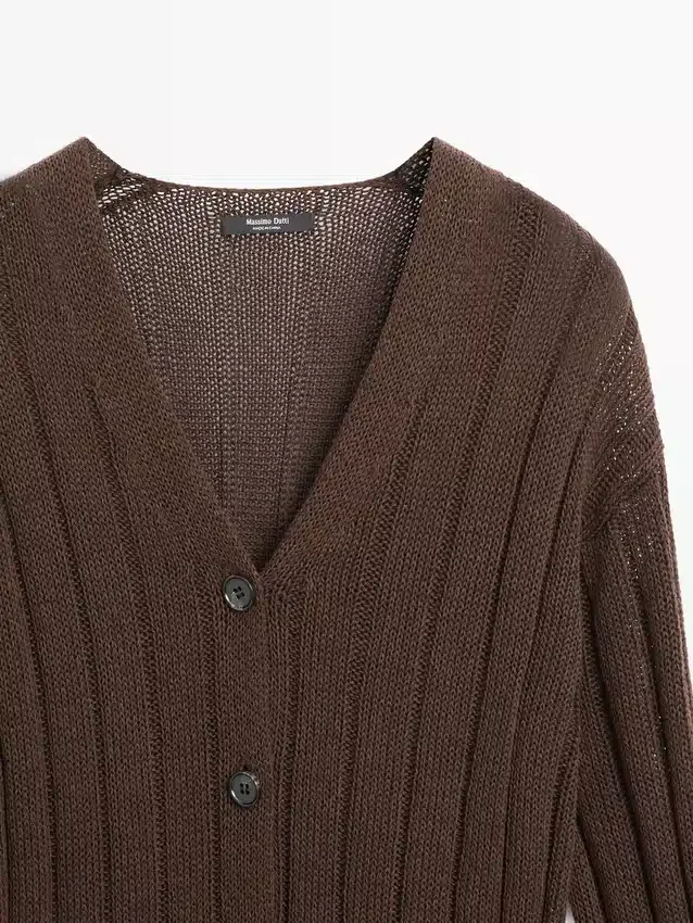 Cardigan mit Taillendetail Cardigan mit Taillendetail