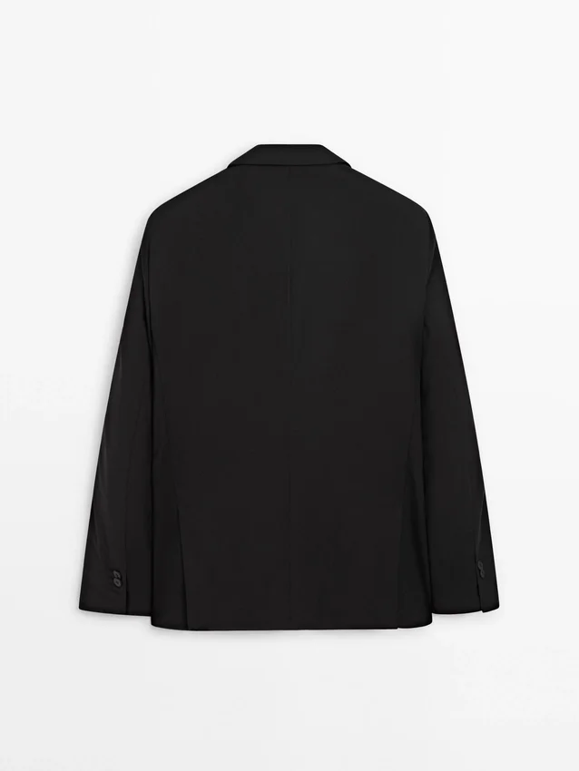 Cooler Anzug-Blazer aus Wolle Cooler Anzug-Blazer aus Wolle