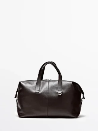 Duffle-Tasche aus Nappaleder