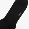 Einfarbige Socken aus Seidenmischgewebe