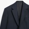 Gestreifter Anzug-Blazer aus Cool Wool Gestreifter Anzug-Blazer aus Cool Wool