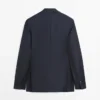 Gestreifter Anzug-Blazer aus Cool Wool Gestreifter Anzug-Blazer aus Cool Wool