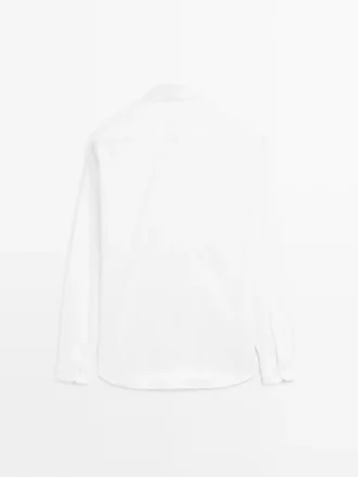 Hemd aus 100 % Baumwolle in Regular Fit