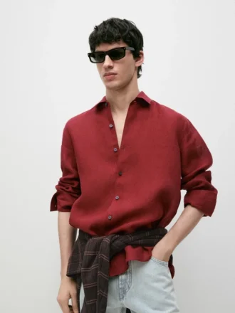 Hemd aus 100 % Leinen