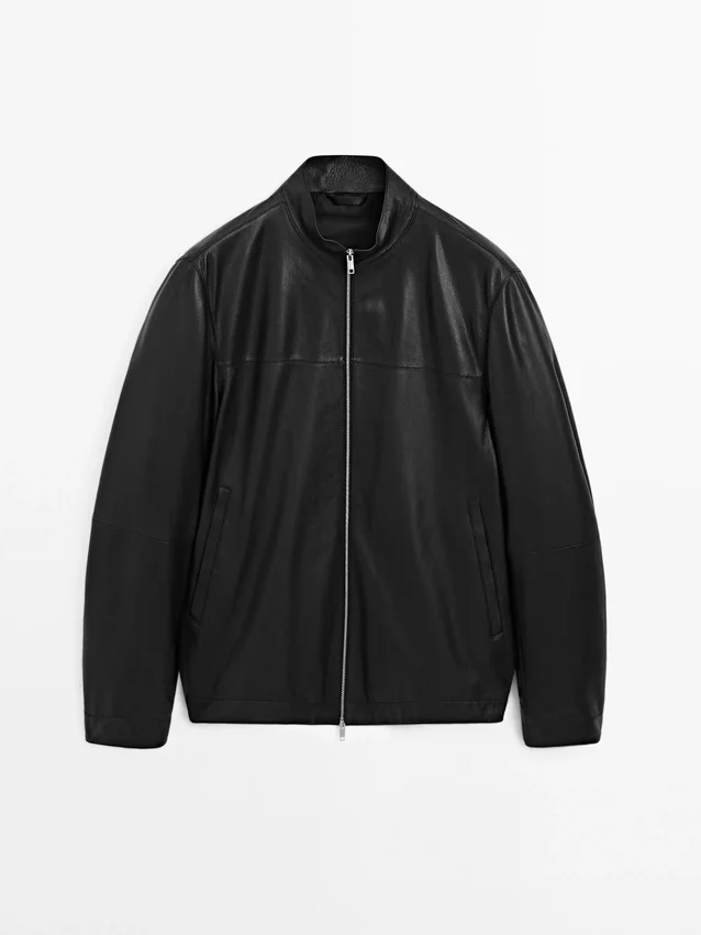 Jacke aus Nappalammleder Jacke aus Nappalammleder