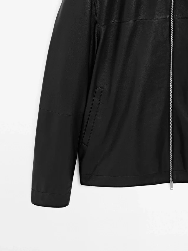 Jacke aus Nappalammleder Jacke aus Nappalammleder