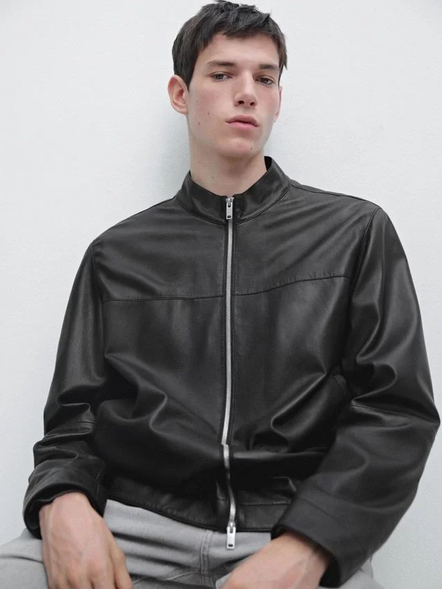 Jacke aus Nappalammleder Jacke aus Nappalammleder