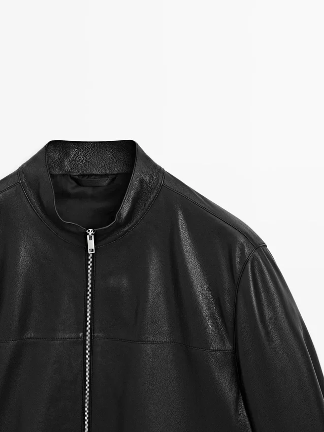 Jacke aus Nappalammleder Jacke aus Nappalammleder