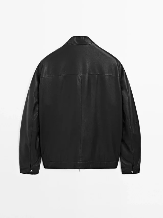 Jacke aus Nappalammleder Jacke aus Nappalammleder