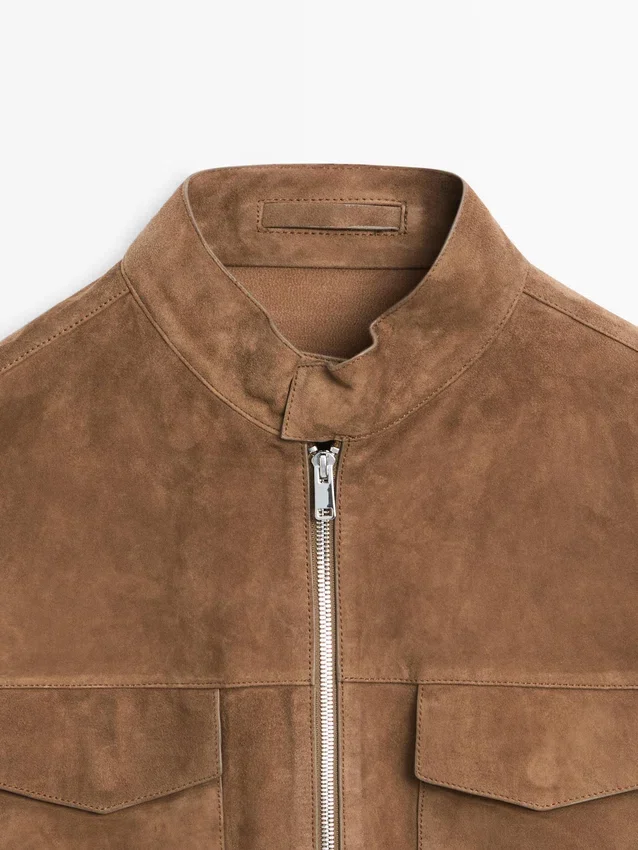 Jacke aus Wildleder Jacke aus Wildleder