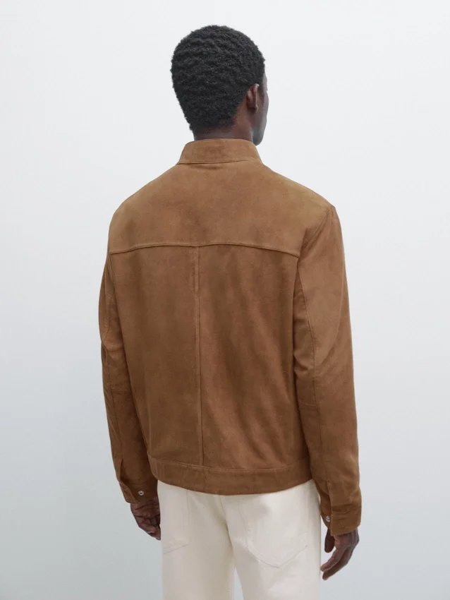 Jacke aus Wildleder Jacke aus Wildleder