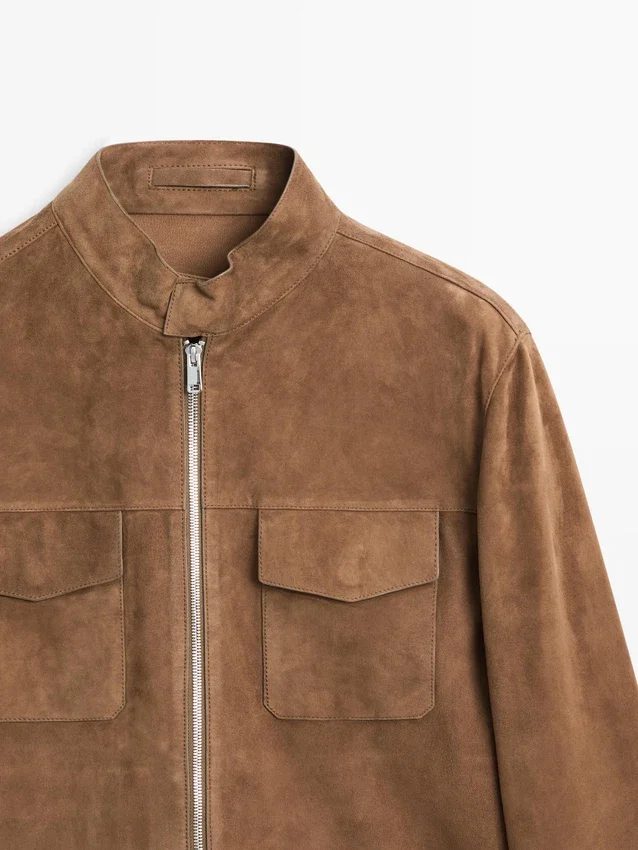 Jacke aus Wildleder Jacke aus Wildleder