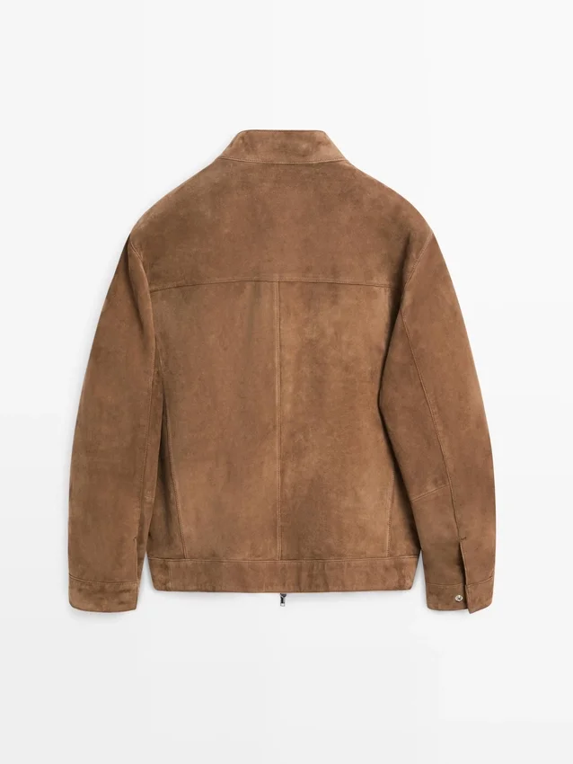 Jacke aus Wildleder Jacke aus Wildleder