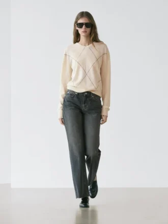 Jeans mit geradem Bein