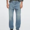 Jeans mit geradem Bein