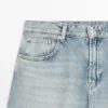 Jeans mit hoher Taille und Barrel-Passform