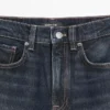 Jeans mit hoher Taille und weitem Bein