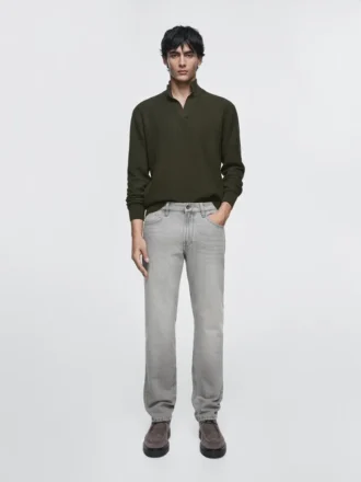 Jeans mit konischer Passform