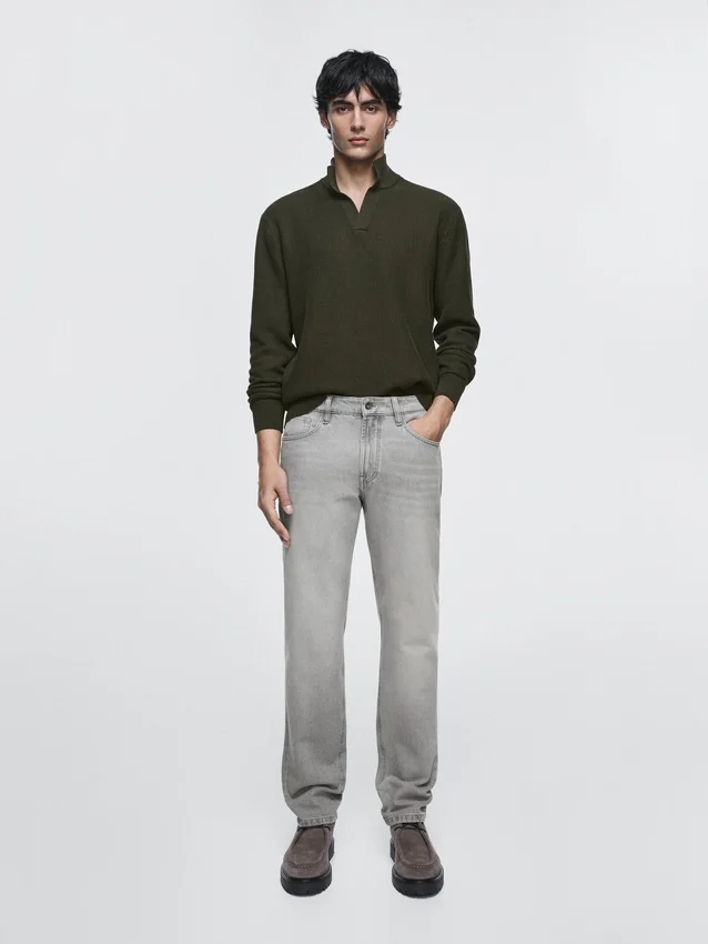 Jeans mit konischer Passform Jeans mit konischer Passform