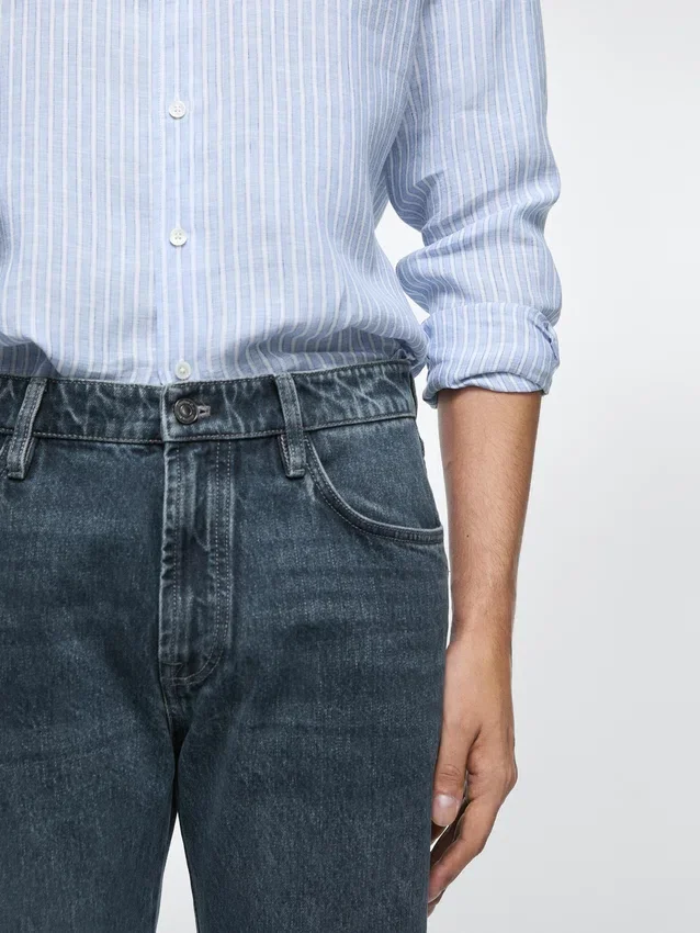 Jeans mit konischer Passform Jeans mit konischer Passform