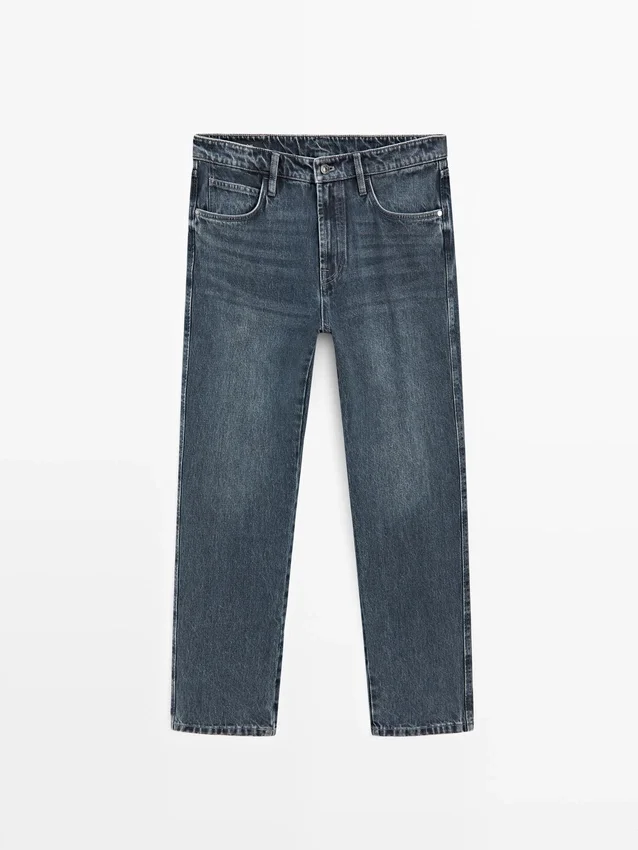 Jeans mit konischer Passform Jeans mit konischer Passform