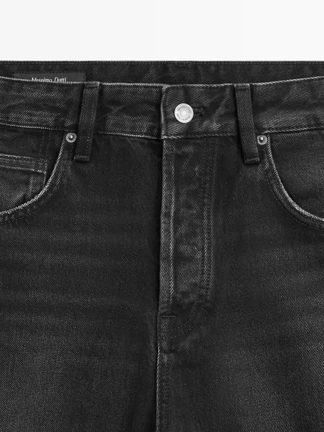 Jeans mit mittlerer Leibhöhe und Balloon-Passform Jeans mit mittlerer Leibhöhe und Balloon-Passform