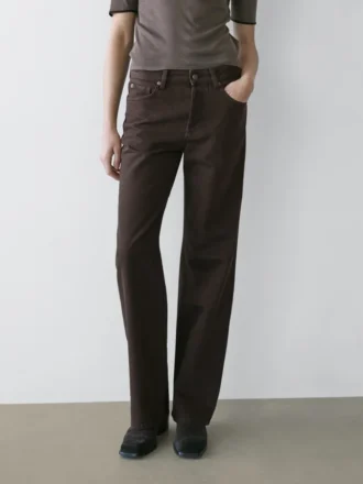 Jeans mit weitem Bein