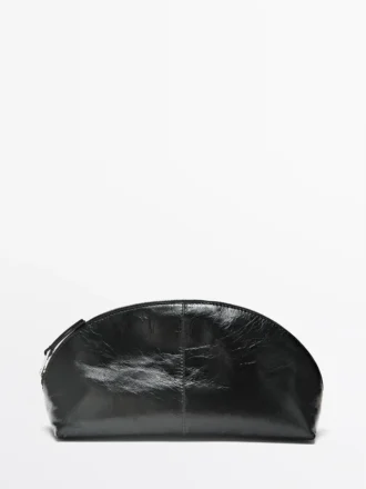 Kulturbeutel aus Nappaleder