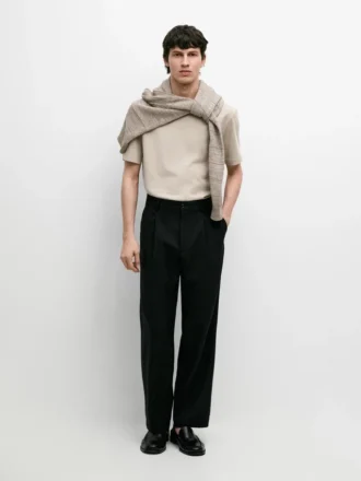 Kurzärmeliges T-Shirt aus Baumwollmischung