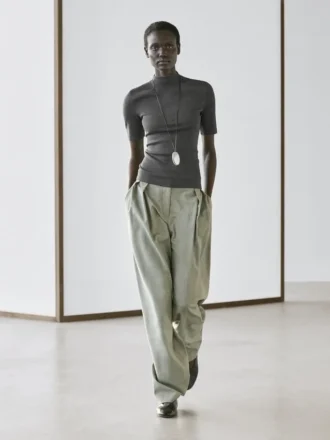 Kurzärmeliges T-Shirt aus Baumwollmischung