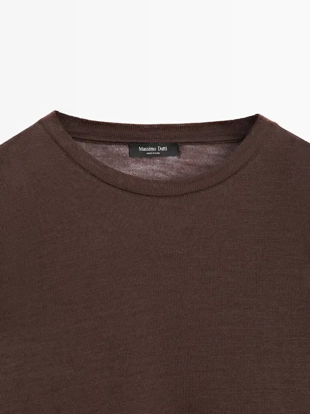 Langarm-T-Shirt mit Spitzendetail Langarm-T-Shirt mit Spitzendetail