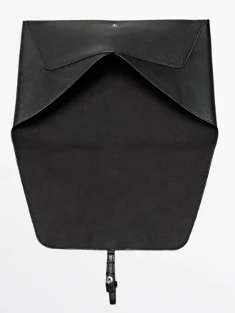 Laptoptasche aus Rindsleder mit Nappa-Finish