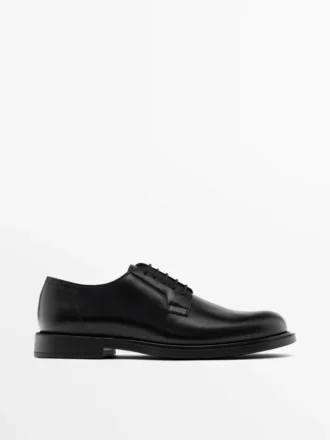 Leder-Derbys-Schuhe
